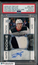2018 The Cup Michael McLeod Exquisite RPA 14/41 RC Patch AUTO PSA/DNA 9