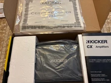 Kicker 46CXA1200.1 Amp Kicker 1200.1 Watt Mono Class D Subwoofer Amplifier