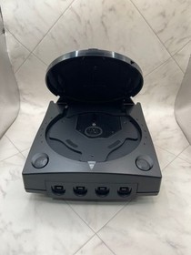 SEGA Dreamcast DC Console Battery mod Black Smoke Shell Replaced [Maintained]