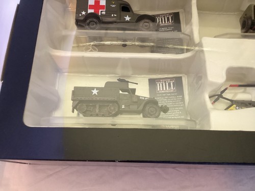 CORGI CS 90023 FORGOTTEN HEROES KOREA PORK CHOP HILL ( 4 VEHICLE SET ) 2001 - Picture 2 of 12