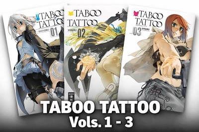 Taboo Tattoo Manga Band 1 3 Komplett Set Deutsch | Top Zustand | Shinjiro