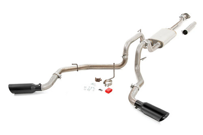 #ad Rough Country Dual Cat Back Exhaust for 2015 2020 Ford F 150 2WD 4WD 96006 $599.95