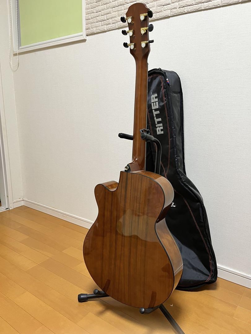 【美品】Aria TG-1N アコースティックギター（ケース付き） Acoustic Guitar Aria TG-1N Natural Good Condition S/N