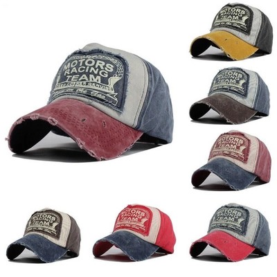Baseball Motors Racing Team Mütze Kappe Herren Damen Gorras Casquette Baumwolle