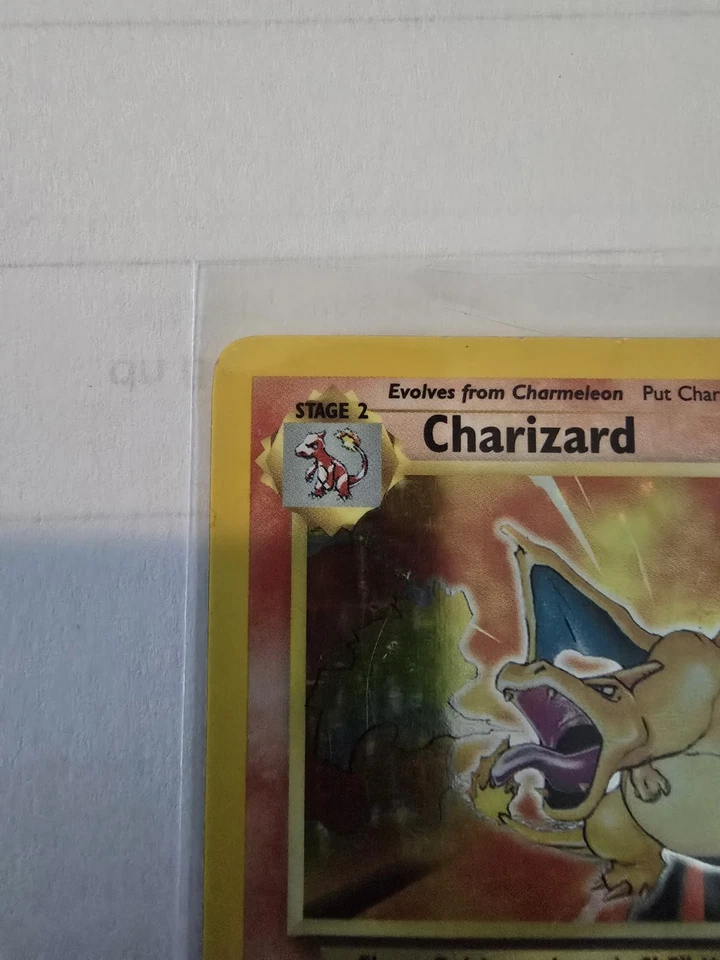 Pokemon TCG Charizard Holo Rare Card Base Set 4/102, 1999 MP - Image 4 of 4