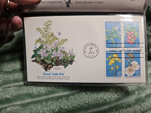 Fleetwood Wildflowers of America FDC #54874B 1979 in Booklet - Picture 7 of 8