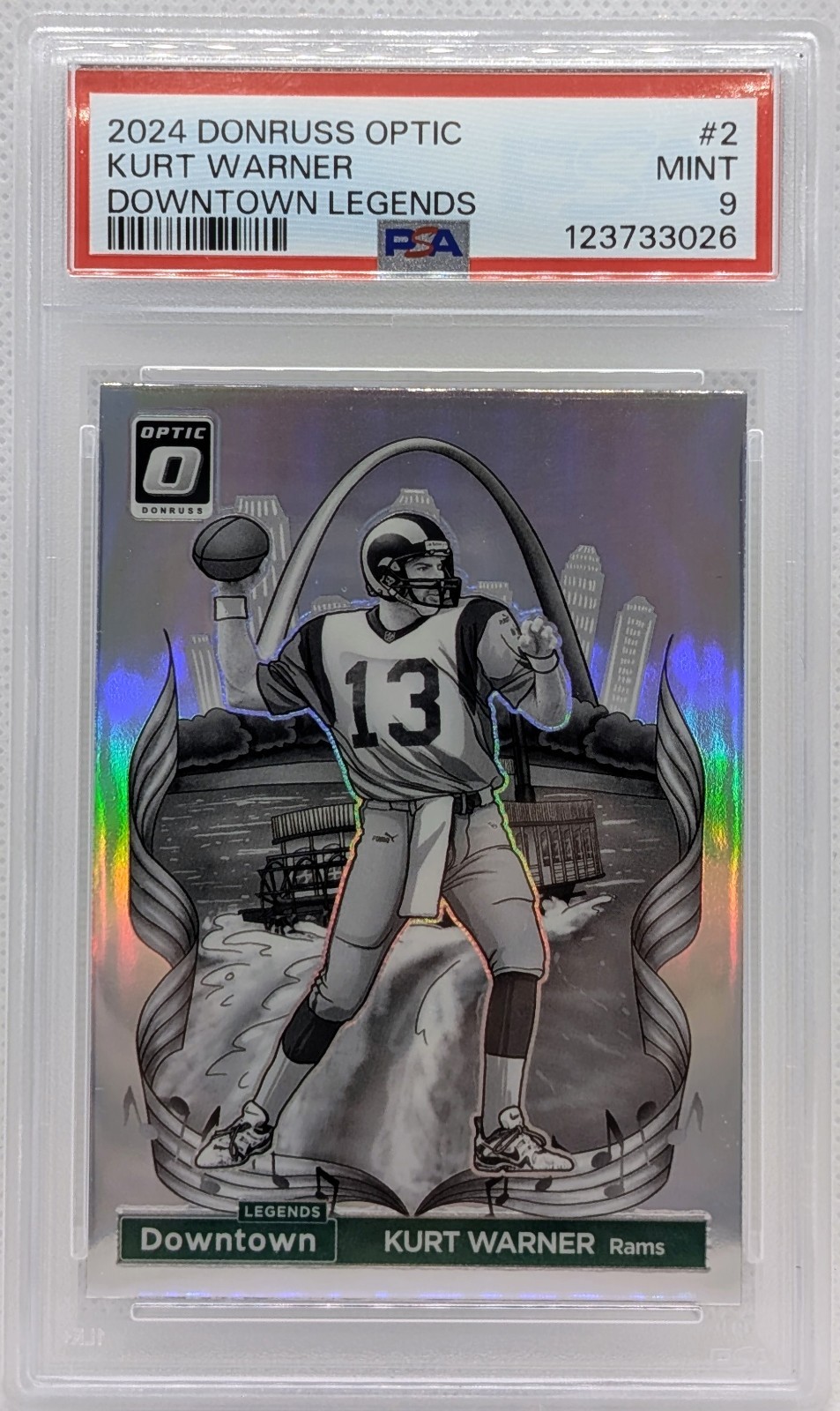 2024 Panini Donruss Optic - Downtown Legends Kurt Warner #2