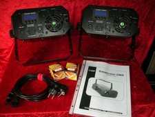 SHOW tec - 2 x Dataflower DMX / 13 Gobo Lichteffek(Hervrgd. erhalt.) und Zubehör