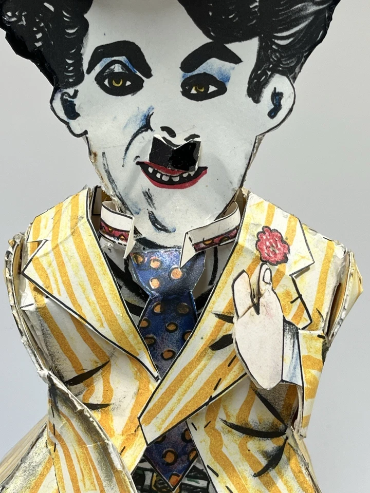 Litografía tridimensional Charlie Chaplin de Red Grooms Foto 4 de 4