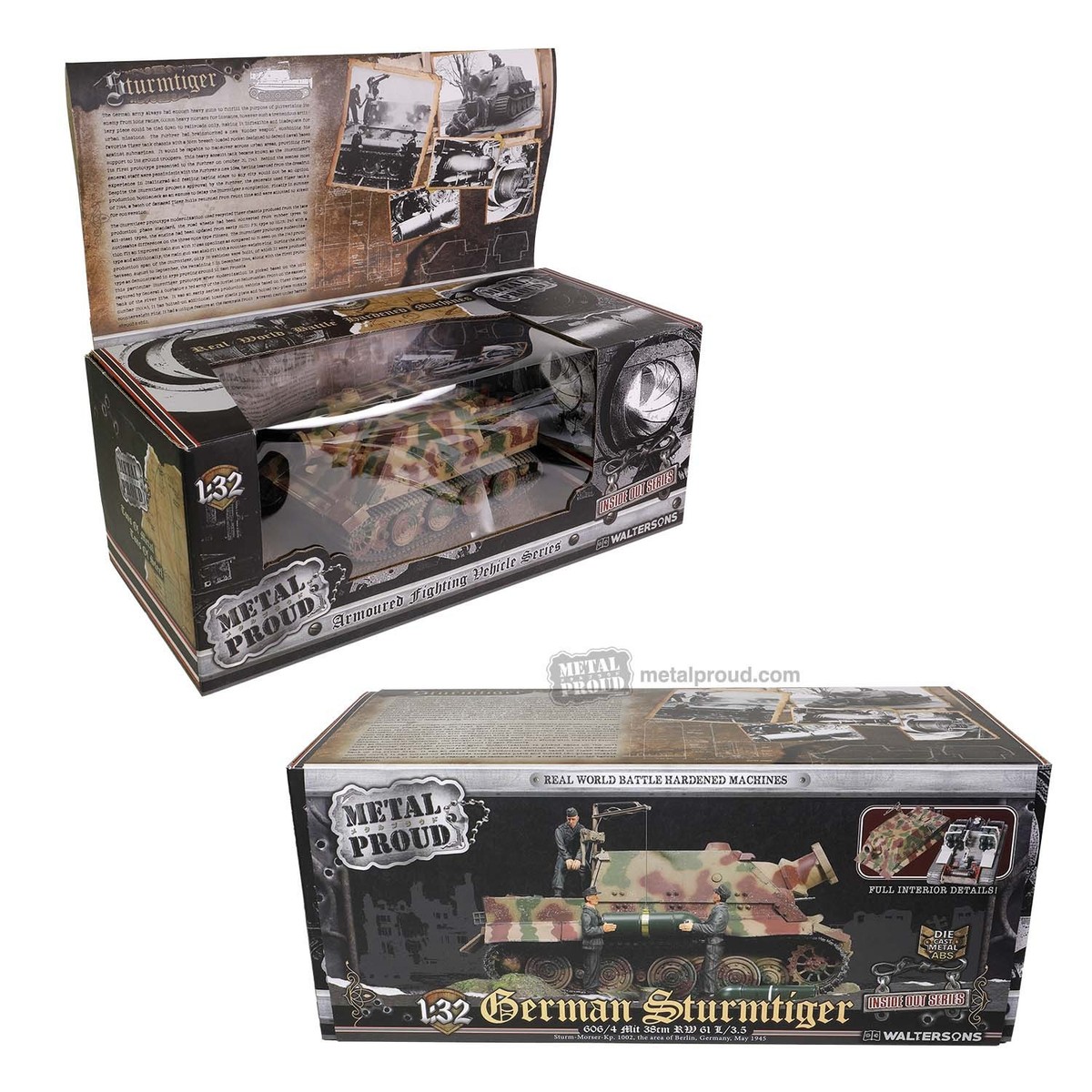 Miniature De Char Forces Of Valor GERMAN STORMMORSEWAGEN Auto 1:32
