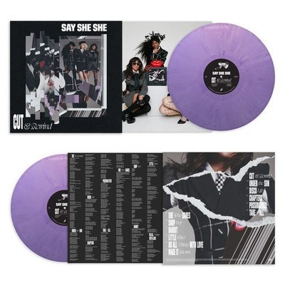 Say She She - Cut & Rewind Lilac Vinyl LP (New)