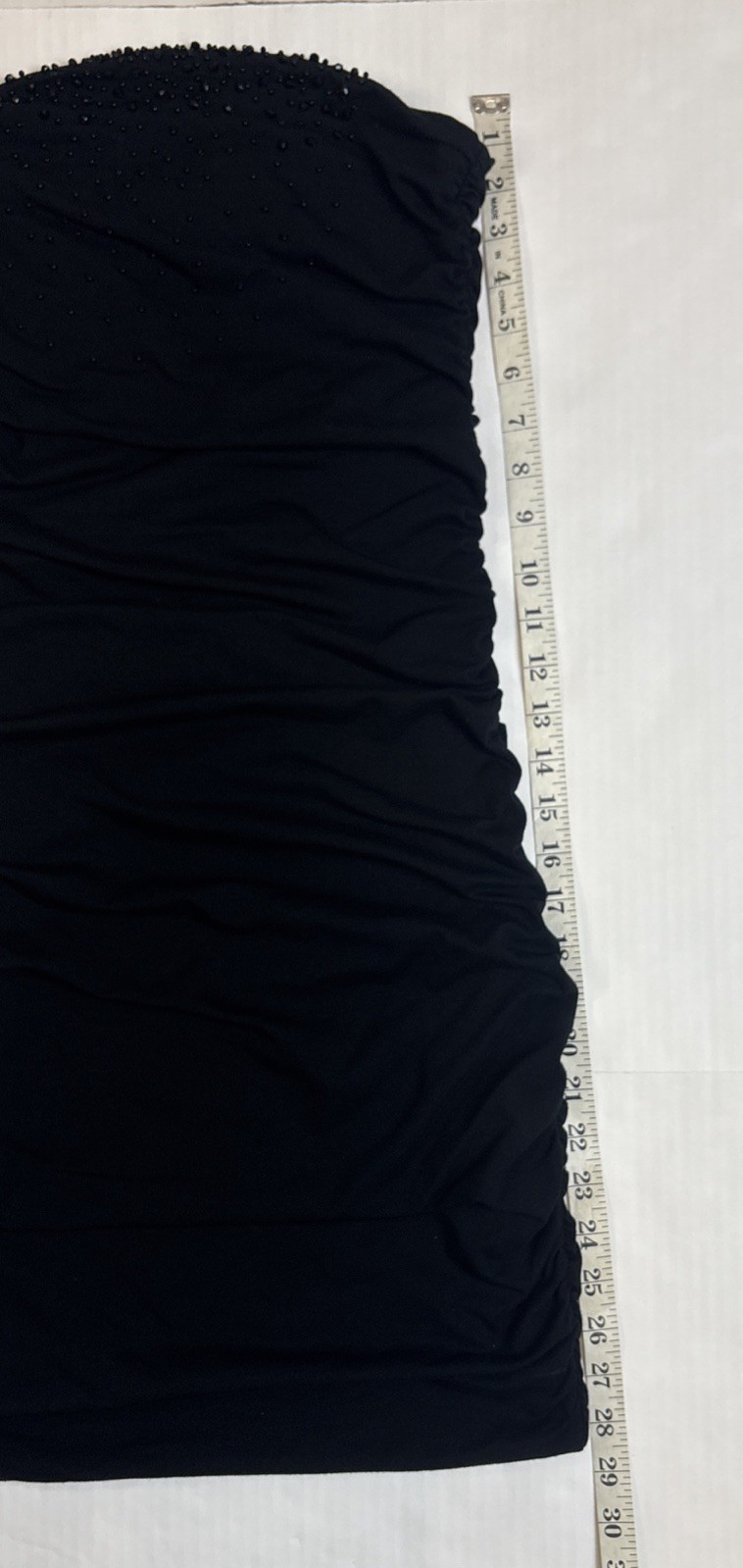 Express Sexy Basic Strapless Bodycon Mini Dress B… - image 3