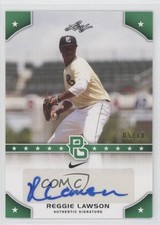 2015 Leaf Perfect Game National Showcase Green 5/10 Reggie Lawson Auto 0b2