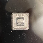 1 Gram .999 Pure Silver Bar Geiger Edelmetalle Original Square Serialized