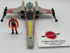 1978 X-Wing Fighter Complete Vintage Star Wars Kenner Vehicle + Luke Pilot