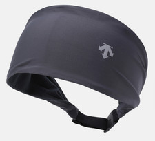 Descente Running Wide Headband Sportswear Training Hairband Gray NWT SR123RSU11