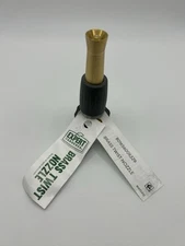 Lot of 4 EXPERT G Heavy-Duty Brass Twist Nozzle 4-inch Adjustable Brass Tip.