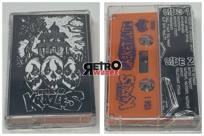House of Krazees Casket Cutz ORANGE Cassette Tape  SEALED Twiztid ROC HOK MNE