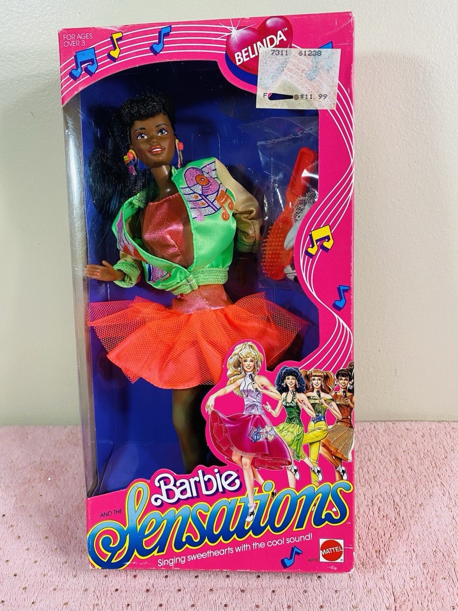 Barbie and The Sensations Belinda Doll 1987 Mattel 4976 New In Box