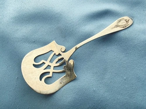 Lunt Sterling Tomato Cucumber Server Mt Vernon Patt 6 In Mono 32 Gr