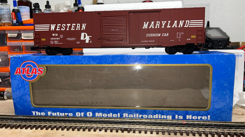 ATLAS O #6534-2 ACF 60' S.D. CAJA COCHE WESTERN MARYLAN 3 RIELES REPUESTOS COCHE | Condition: New