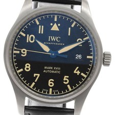 IWC SCHAFFHAUSEN PILOT'S WATCH MARK XVIII HERITAGE IW327006 40mm Titanium #C359 6