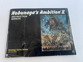 Nobunaga&rsquo;s Ambition II NES &bull; CIB &bull; Box &bull; Manual Cartridge &bull; Map + Bonus map!