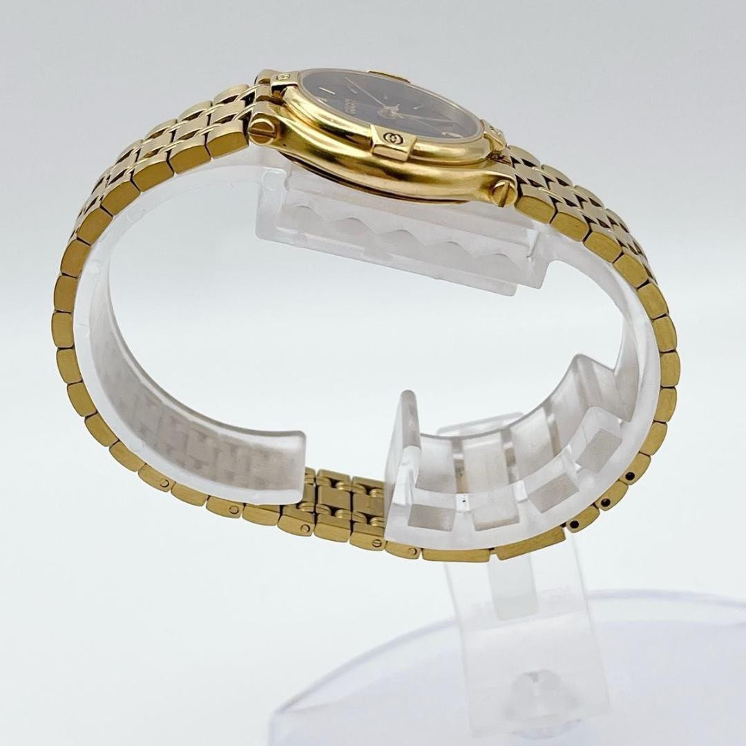 Gucci 9200L Women's Quartz Watch Gold Black Dial Date 25mm Gucci 9200L Women's Quartz Watch Gold Black Dial Date 25mm