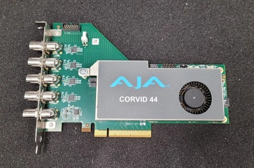 AJA Corvid 44 Flexible Mult-Format I/O PCIe Card CRV44-BNC-R0