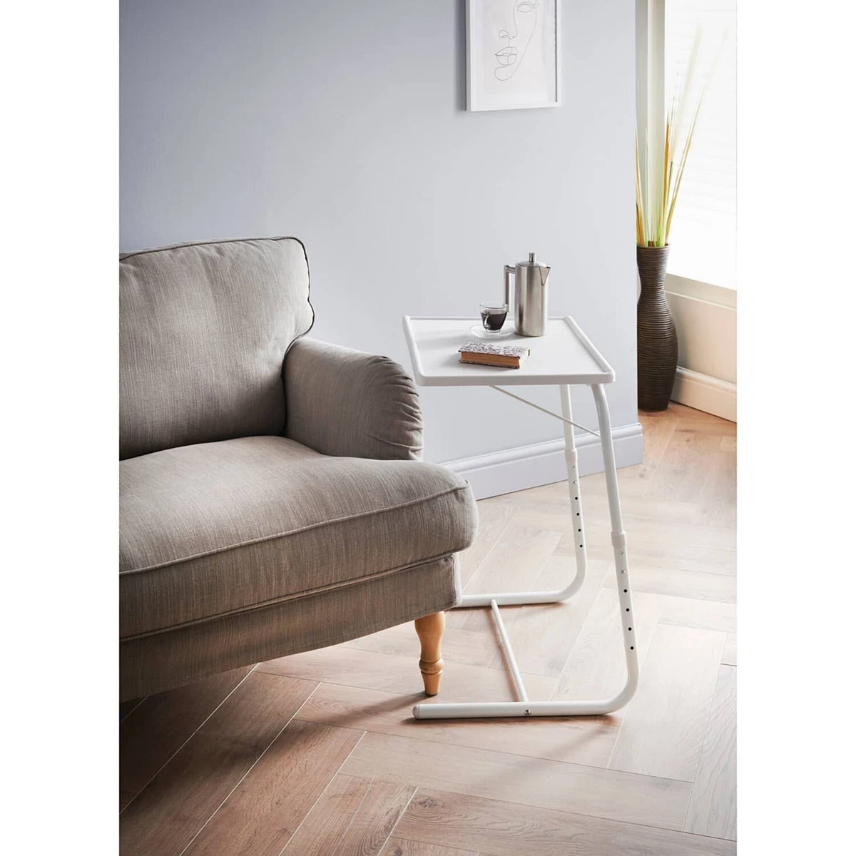Spaceways Adjustable Portable Laptop Desk Computer Table Sofa