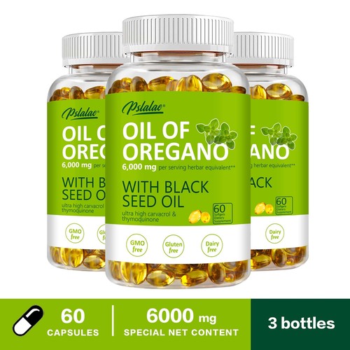 Oil of Oregano - Immune Support, Digestive Health - with Black Seed Oil - Picture 12 of 13