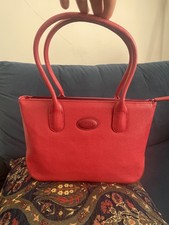 Tod’s Red Leather Bag