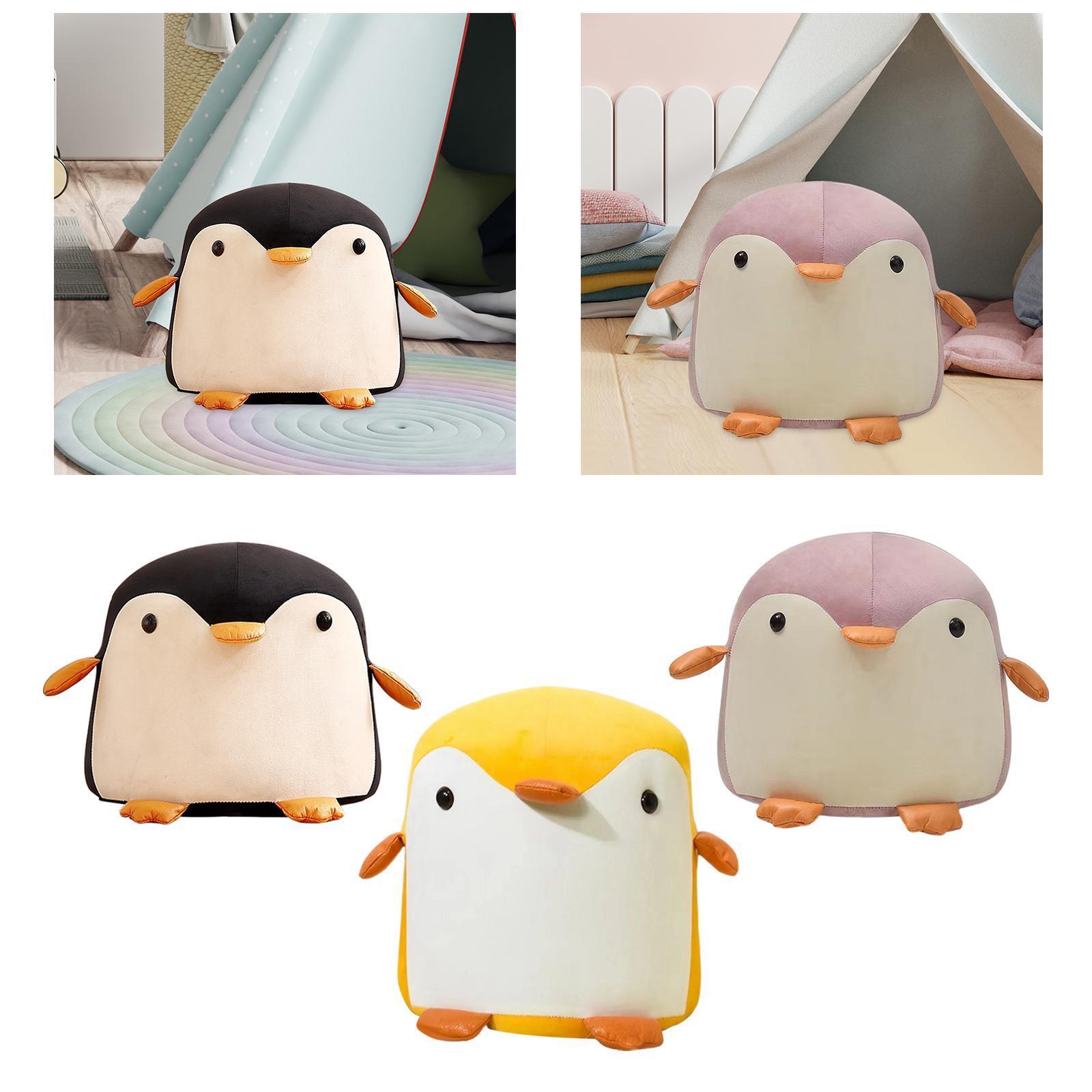 Cute Animal Footstools Low Stool Footstool Ottoman for Home Bedroom