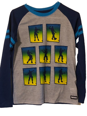 Fortnite Dance Moves Long Flame Resistant 2 Pc Pajama PJ Boys 8, 10/12, 14/16
