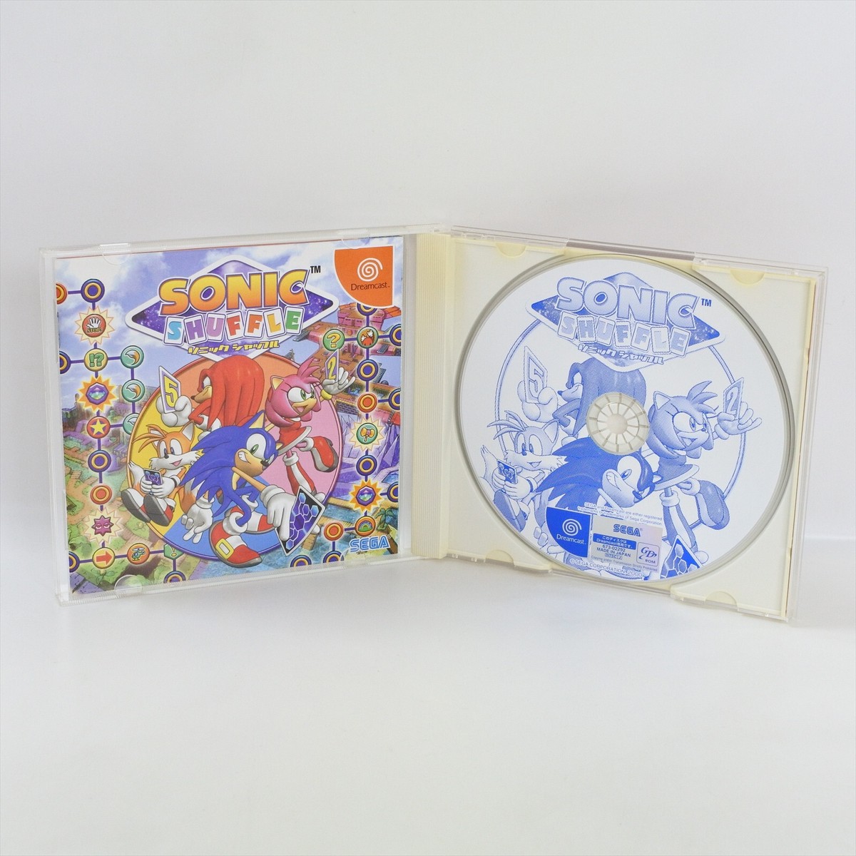 SONIC SHUFFLE Dreamcast Sega 0176 dc | eBay