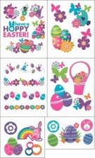 Kids Easter Temporary Tattoos - 5 Sheets ea. Over 150 Tattoos
