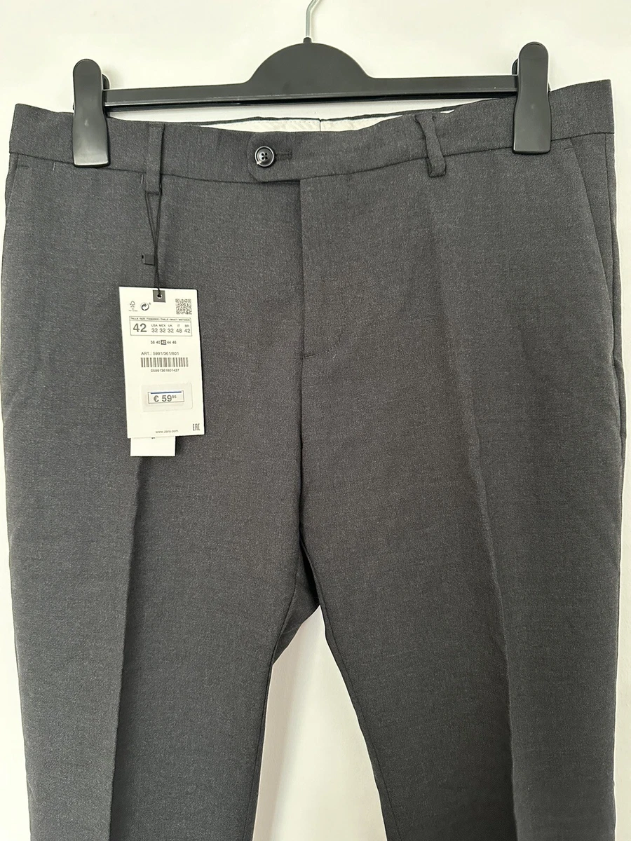 Zara men's 2025 suit pants