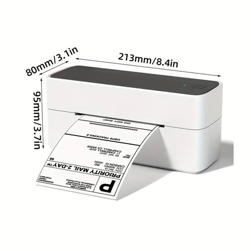 Bluetooth Thermal Label Printer Phomemo PM-241BT 4X6 Shipping Label Printer UK - Picture 3 of 16