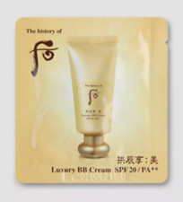 The history of whoo Gongjinhyang Mi Luxury BB Cream SPF20  1ml x 20pcs Sale