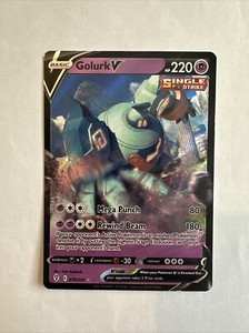 Pokemon - Golurk V - 070/203 - SWSH Evolving Skies - Ultra Rare NM