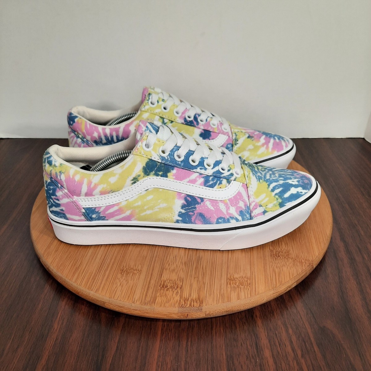 Vans Old Skool ComfyCush Womens Size 10 Shoes Tie Dye Orchid Skate