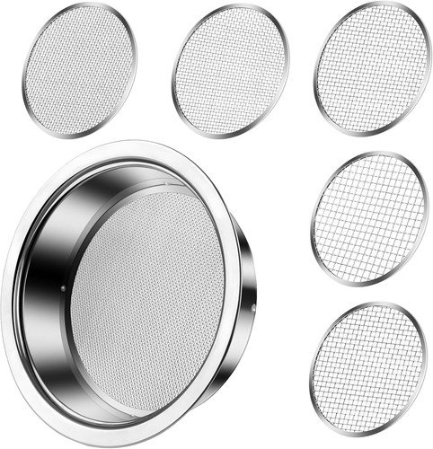 Bonsai Soil Sifter Set for Gardening - Soil Sieve with 5 Interchangeable Mesh