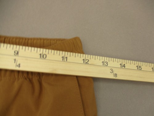 Columbia Size S (7/8) Girls Beige Stretch Waist Pocket Pull On Chino Pants 924 - Picture 3 of 10