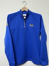 Champion Ucla Sweater Size Adult Small Ucla Bruins Blue Quarter Zip Sweater