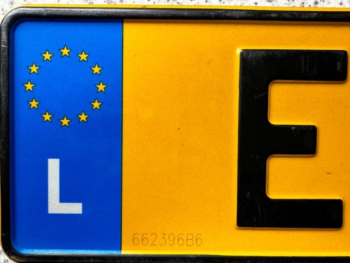 Luxembourg Eurostars Number Licence License Number Plate EZ 7633 - Picture 2 of 6