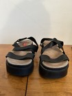 Espirit Black runber and leather Wedge Heel Sandels platform Shoes Sz 7.5 — photo 2