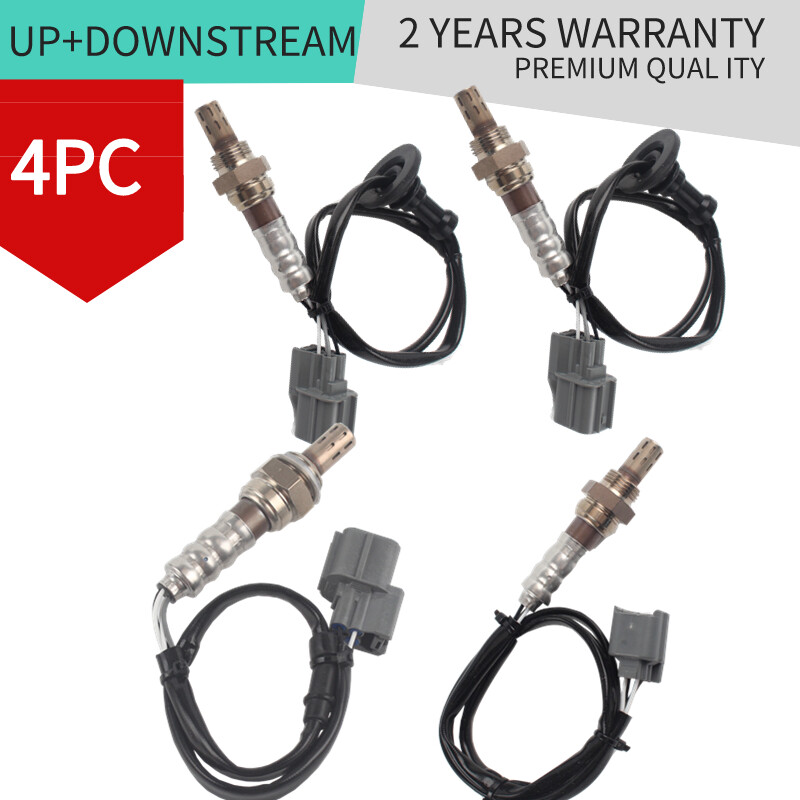 4PCS O2 Lambda Oxygen Sensors Upstream and Downstream For ACURA NSX 1995-99 3.0L