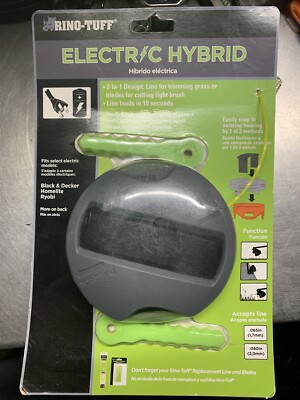 Rino-Tuff Electric Hybrid Lines OR Blade Trimmer Head New!!