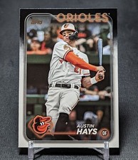 Austin Hays 2024 Topps Series 1 Flagship Baseball Card #307 Baltimore Orioles
