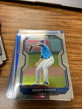 2021 Prizm Base Tier II #114 Brady Singer - Kansas City Royals RC